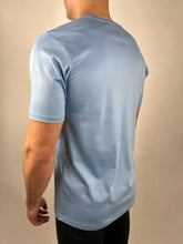 Load image into Gallery viewer, Signature Sky Blue Crew Neck
