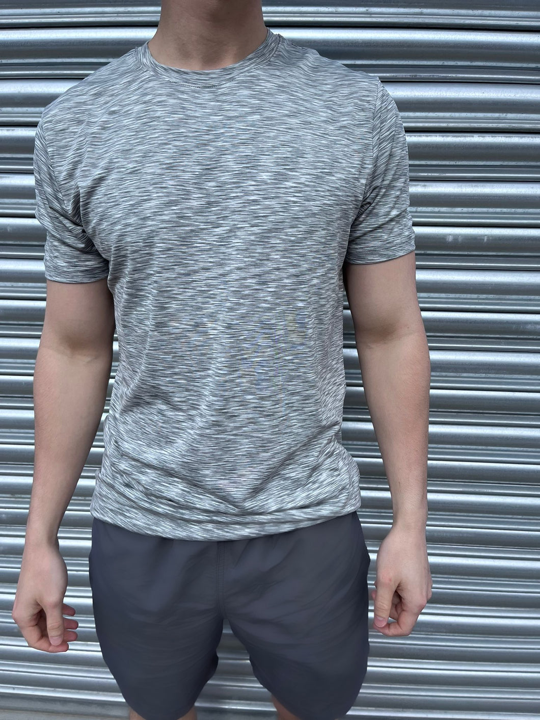 M-ACTIV Space Grey T-shirt